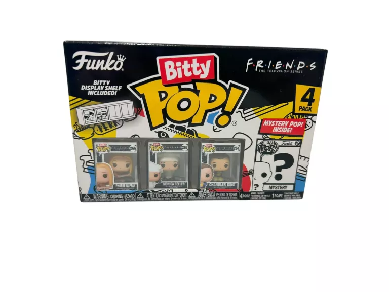 FIGURKA FUNKO BITTY POP! FRIENDS PHOEBE CHANDLER MONICA ZESTAW 4 SZT.