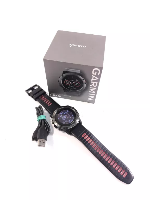 SMARTWATCH GARMIN FENIX 5X KOMPLET