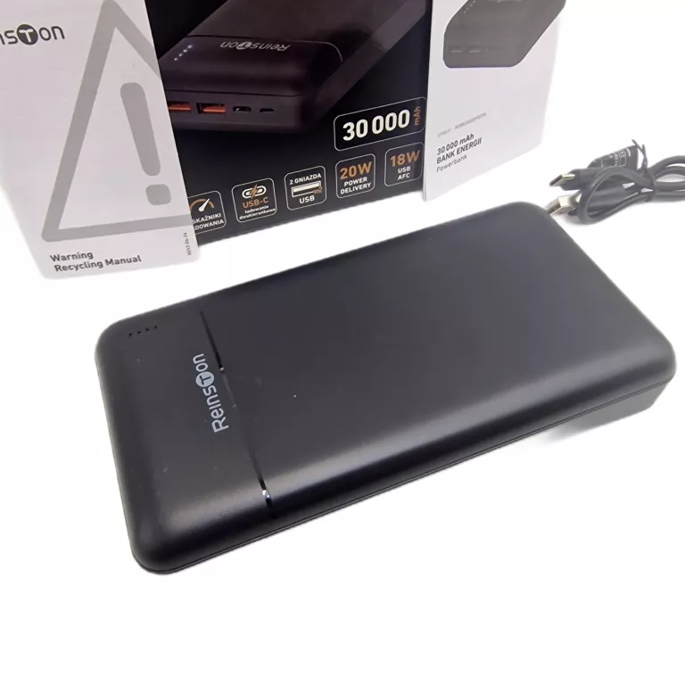 POWERBANK REINSTON EPB031 30000 MAH