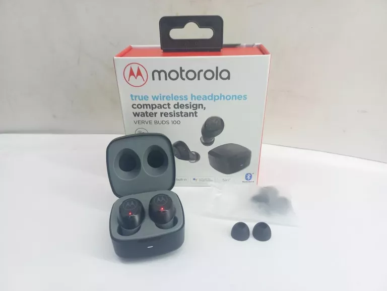 SŁUCHAWKI DOUSZNE MOTOROLA VERVEBUDS 100 SH052 KOMPLET
