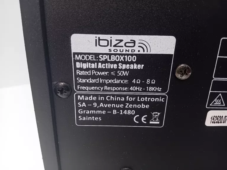 BOOMBOX IBIZA SPLBOX100