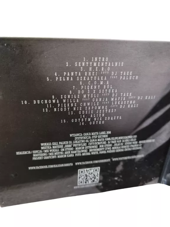 PŁYTA CD KALI SENTYMENTALNIE GIBBS GML007 - OKAZJA!