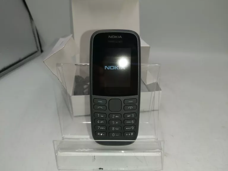 TELEFON NOKIA 105, DUAL, IDEAŁ, PUDEŁKO KOMPLET