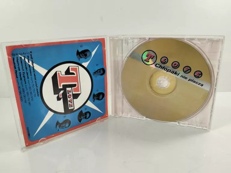 PŁYTA CD T.LOVE CHŁOPAKI NIE PŁACZĄ