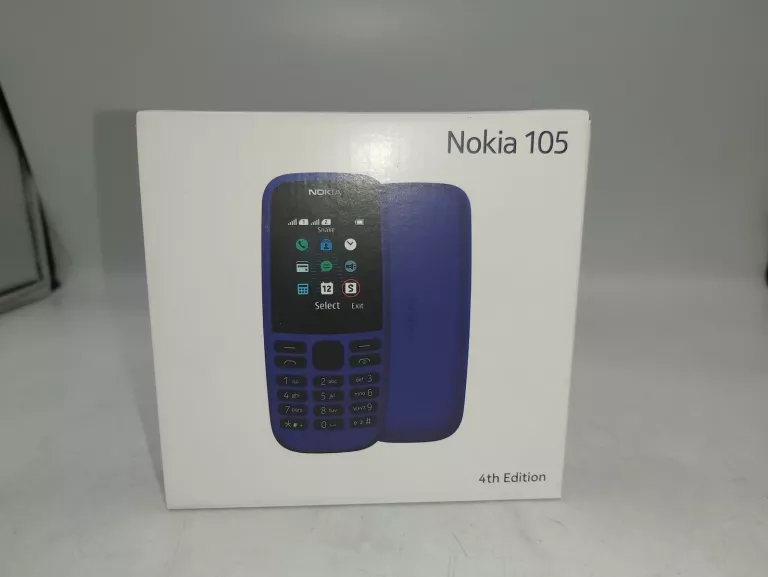 TELEFON NOKIA 105, DUAL, IDEAŁ, PUDEŁKO KOMPLET