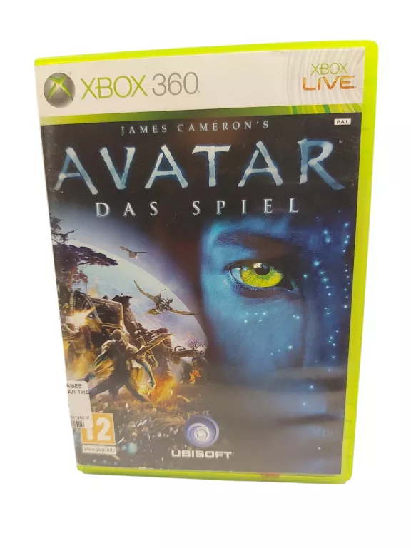 GRA XBOX 360 JAMES CAMERON'S AVATAR THE GAME