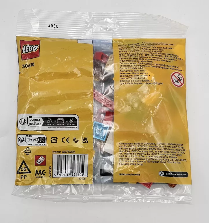 LEGO 30670 CREATOR PRZEJAŻDŻKA SANIAMI ŚWIĘTEGO MIKOŁAJA