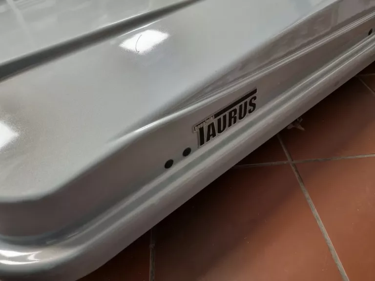 BOX TAURUS XTREME 400 - TYTANOWY Z POŁYSKIEM PLUS RELINGI