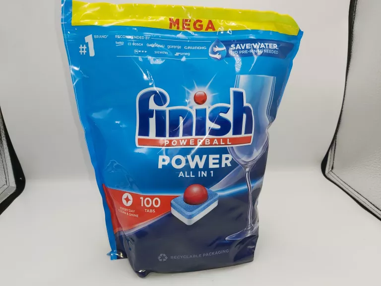 TABLETKI DO ZMYWARKI FINISH POWER ALL IN 1 100 SZT.