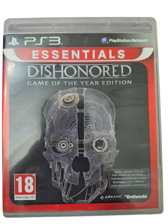 GRA NA PS3 DISHONORED GAME OF THE YEAR EDITION