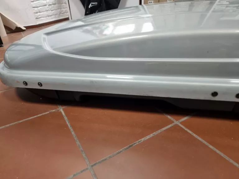 BOX TAURUS XTREME 400 - TYTANOWY Z POŁYSKIEM PLUS RELINGI