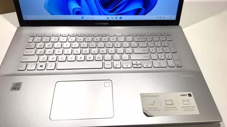 ASUS F712J I3-1005G1 8GB RAM SSD 512GB WINDOWS 11 HOME