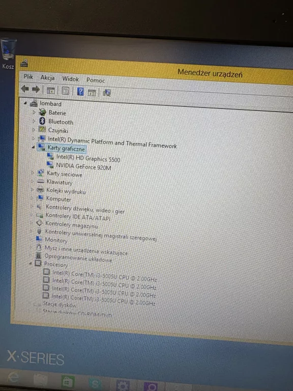 LAPTOP ASUS F555L ZASILACZ