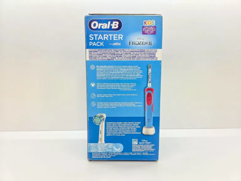 SZCZOTECZKA ELEKTRYCZNA ORAL-B KIDS+ 2 KOŃCÓWKI