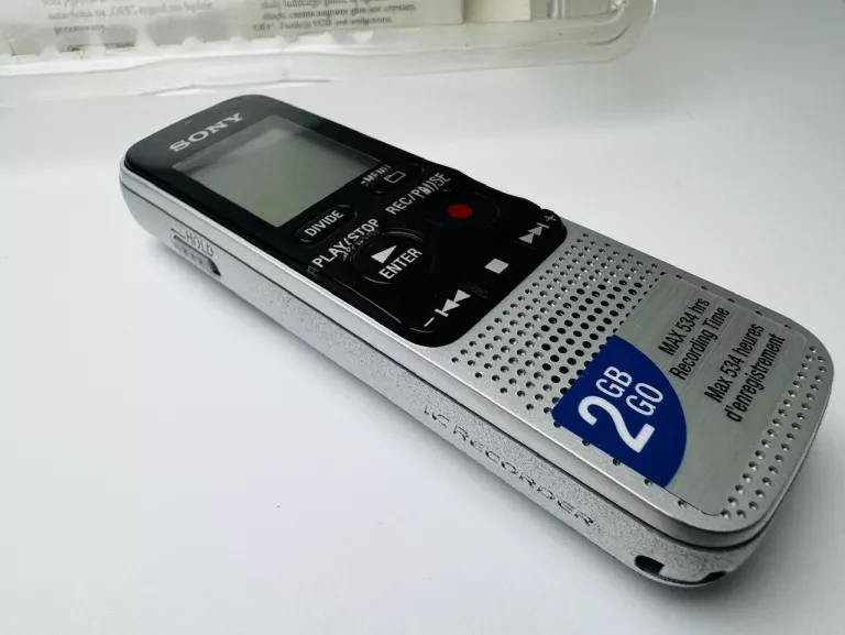 DYKTAFON CYFROWY SONY ICD-BX112 2GB