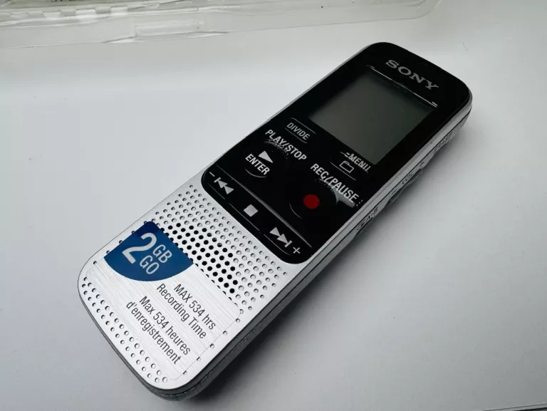 DYKTAFON CYFROWY SONY ICD-BX112 2GB