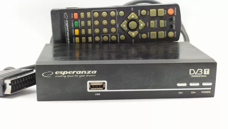 DEKODER ESPERANZA DVB T EV101 Z PILOTEM OKAZJA!