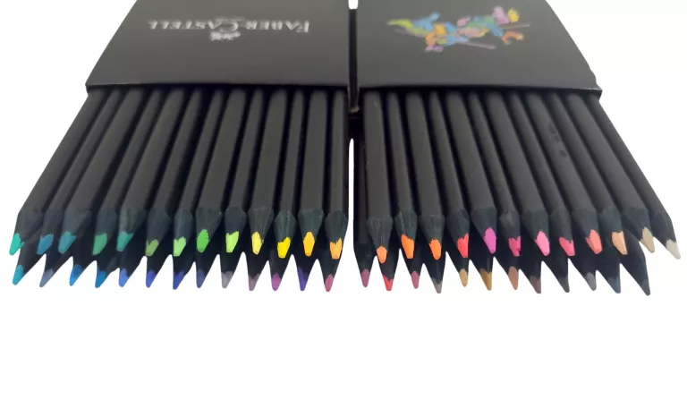 KREDKI TRÓJKĄTNE BLACK EDITION 50X FABER-CASTELL