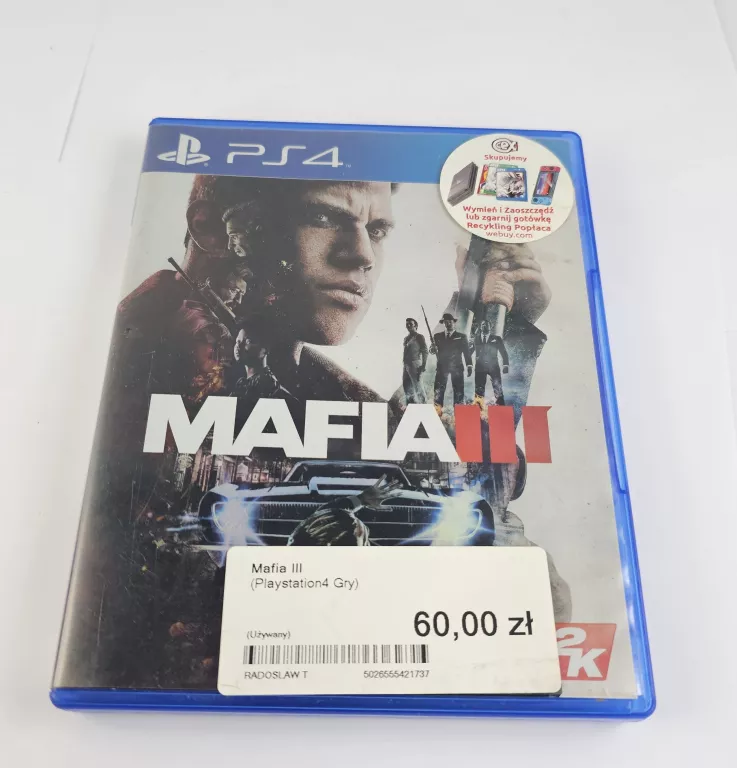 GRA PS4 MAFIA 3