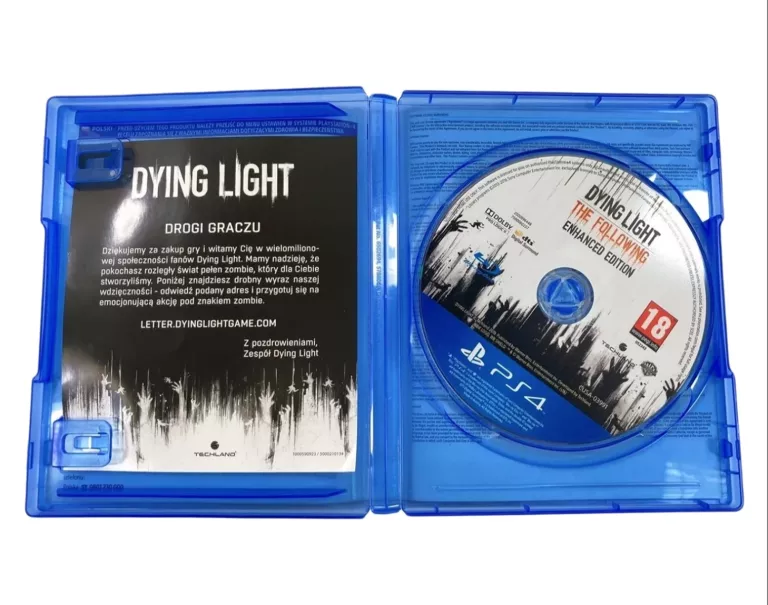 GRA PS4 DYING LIGHT THE FOLLOWING ED. ROZSZERZONA SONY PLAYSTATION 4