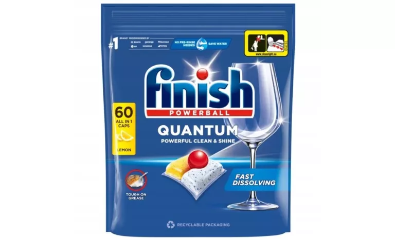 KAPSUŁKI DO ZMYWARKI FINISH QUANTUM ALL-IN-1 LEMON 60 SZT.