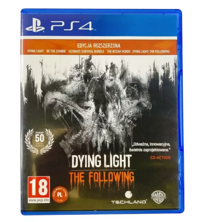 GRA PS4 DYING LIGHT THE FOLLOWING ED. ROZSZERZONA SONY PLAYSTATION 4