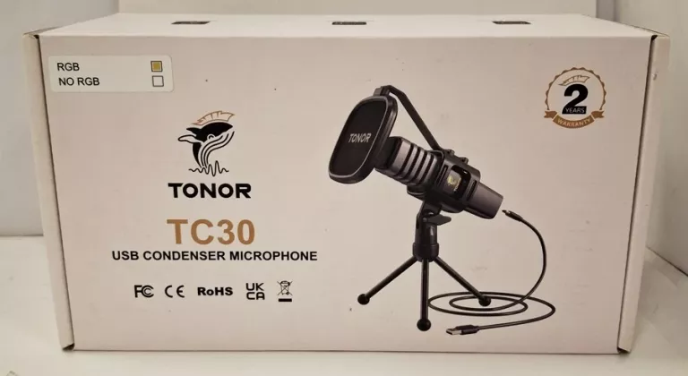 MIKROFON POJEMNOŚCIOWY USB TONOR TC30