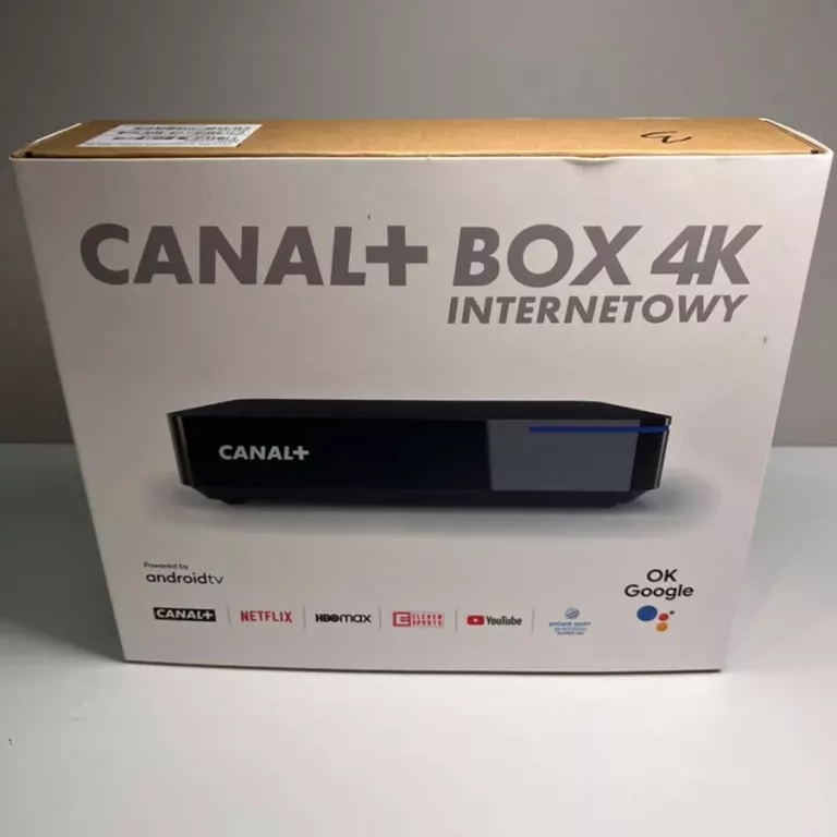 DEKODER CANAL+ BOX 4K INTERNETOWY ANDROID TV