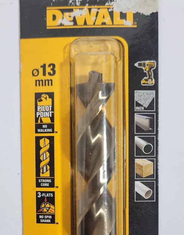 WIERTŁO DO METALU DEWALT DT5062 13MM