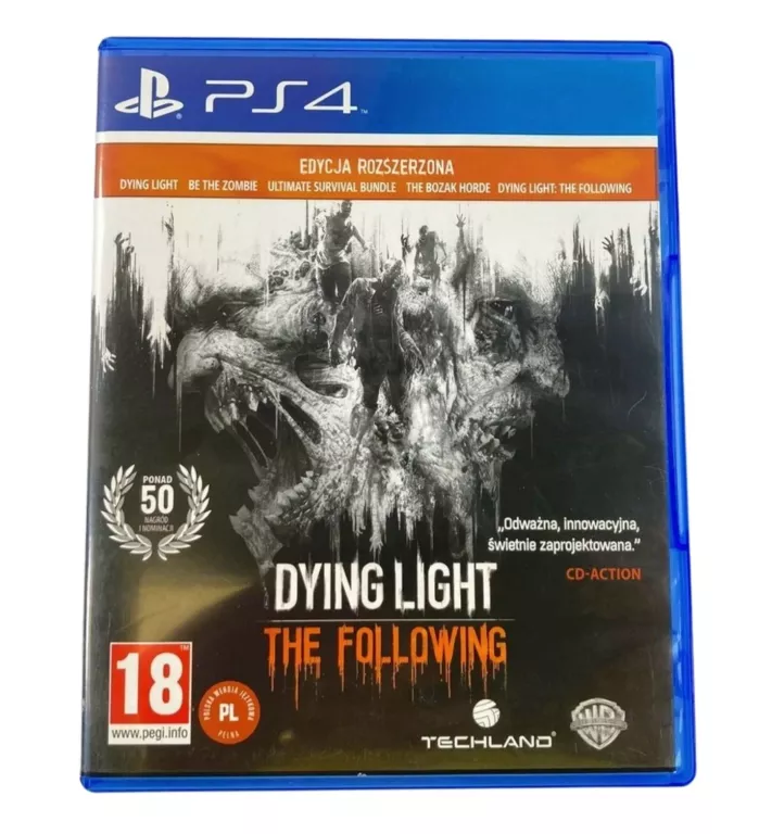 GRA PS4 DYING LIGHT THE FOLLOWING ED. ROZSZERZONA SONY PLAYSTATION 4