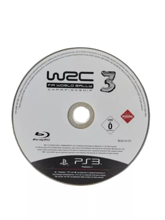 GRA PS 3 WRC 3