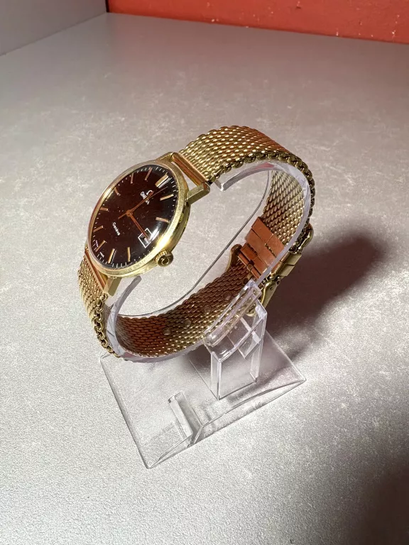 ZEGAREK OMEGA GENEVE 14K ZŁOTA TARCZA + FV