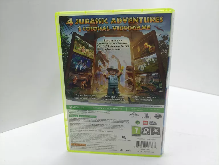 GRA XBOX 360 LEGO JURASSIC WORLD