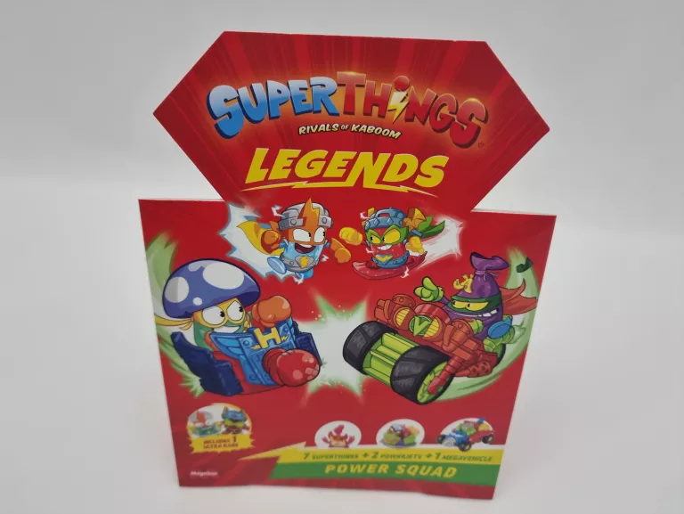 SUPER THINGS ZINGS LEGENDS POWER SQUAD 7 FIGUREK