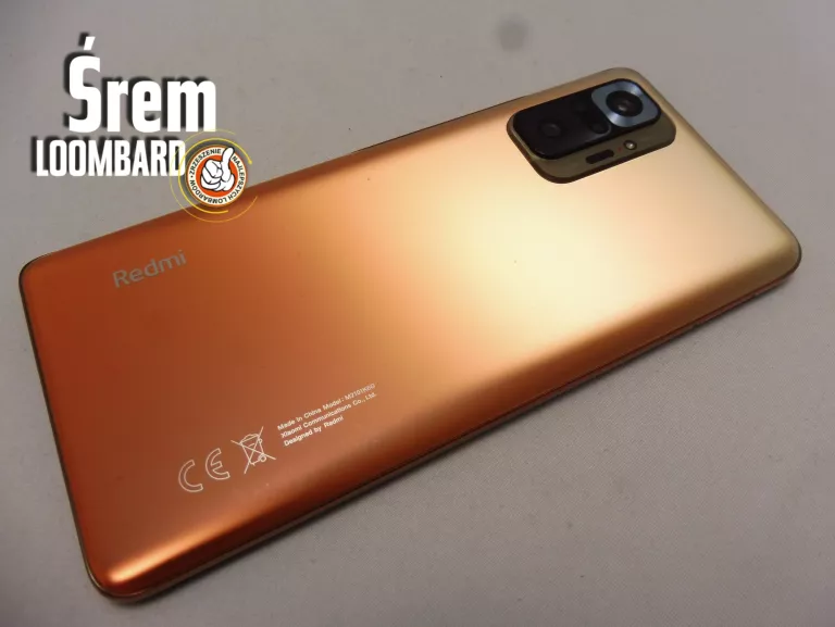 TELEFON XIAOMI REDMI NOTE 10 PRO 6GB/64GB, KARTONIK, STAN BDB!