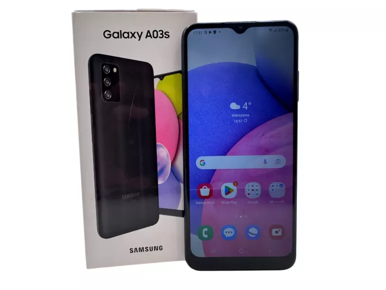 SMARTFON SAMSUNG GALAXY A03S SM-A037G/DSN 3/32GB CZARNY