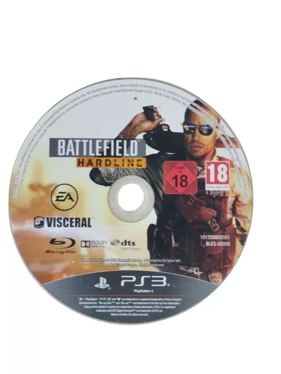 GRA PS3 BATTLEFIELD HARDLINE