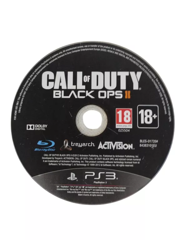 GRA PS3 CALL OF DUTY BLACK OPS 2