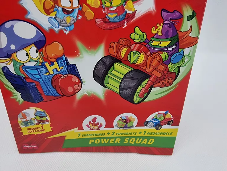 SUPER THINGS ZINGS LEGENDS POWER SQUAD 7 FIGUREK