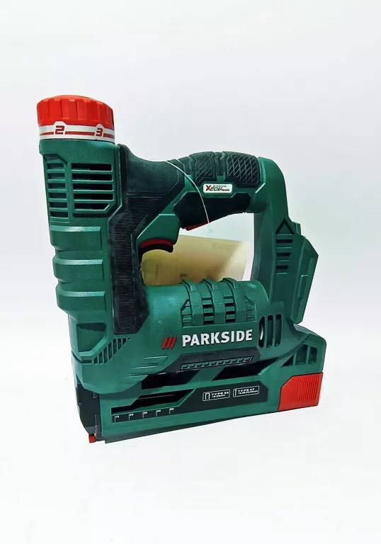 PARKSIDE ZSZYWACZ AKUMULATOROWY TAKER GWOŹDZIARKA 12V PAT 12A1