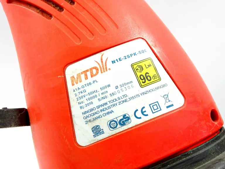 PODKASZARKA ELEKTRYCZNA MTD N1E-2SPK-500