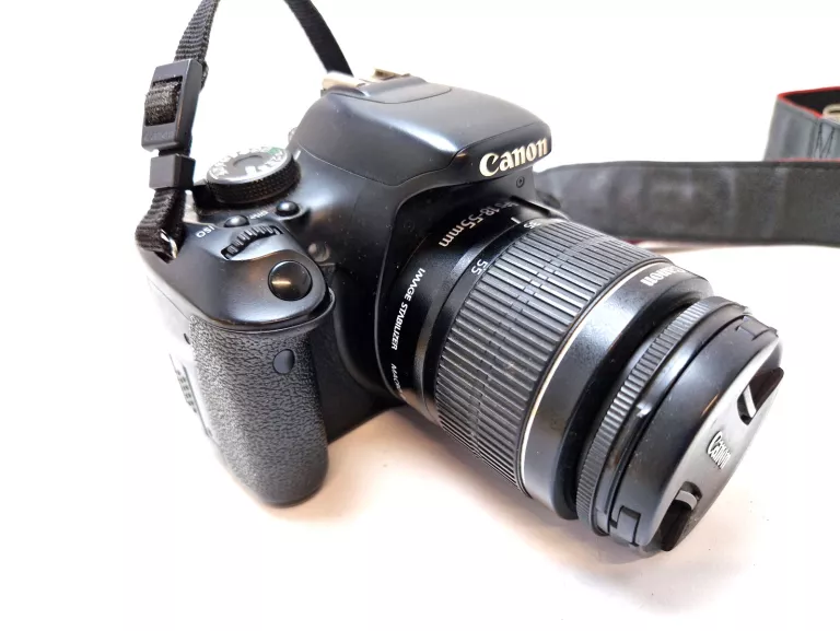 APARAT CANON EOS 600D CZARNY+OBIEKTYW CANON 18-55MM