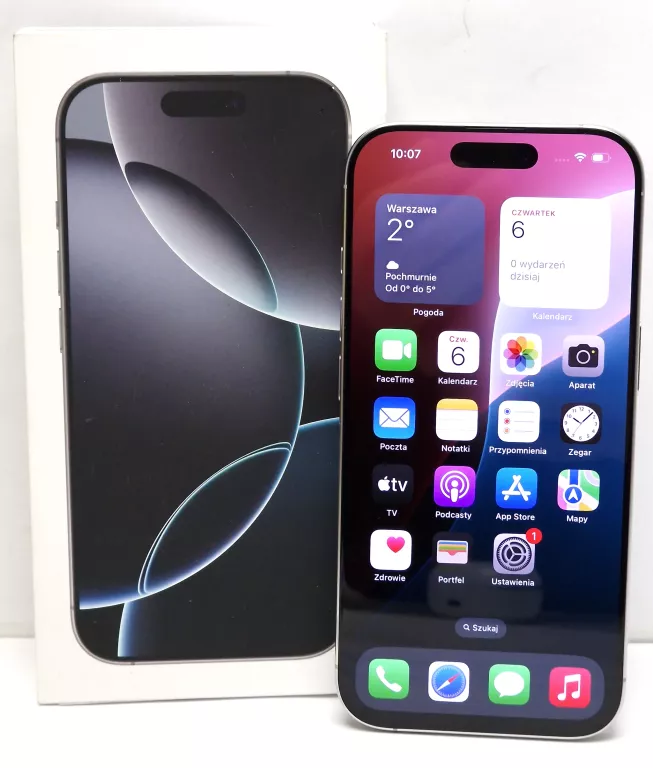 APPLE IPHONE 16 PRO 256GB STAN IDEALNY! SIEĆ ORANGE