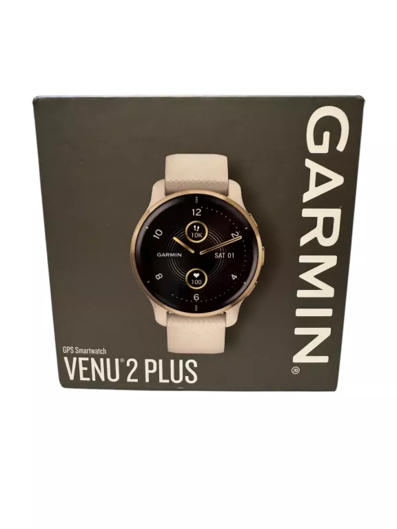 SMARTWATCH GARMIN VENU 2 PLUS ZŁOTY GPS