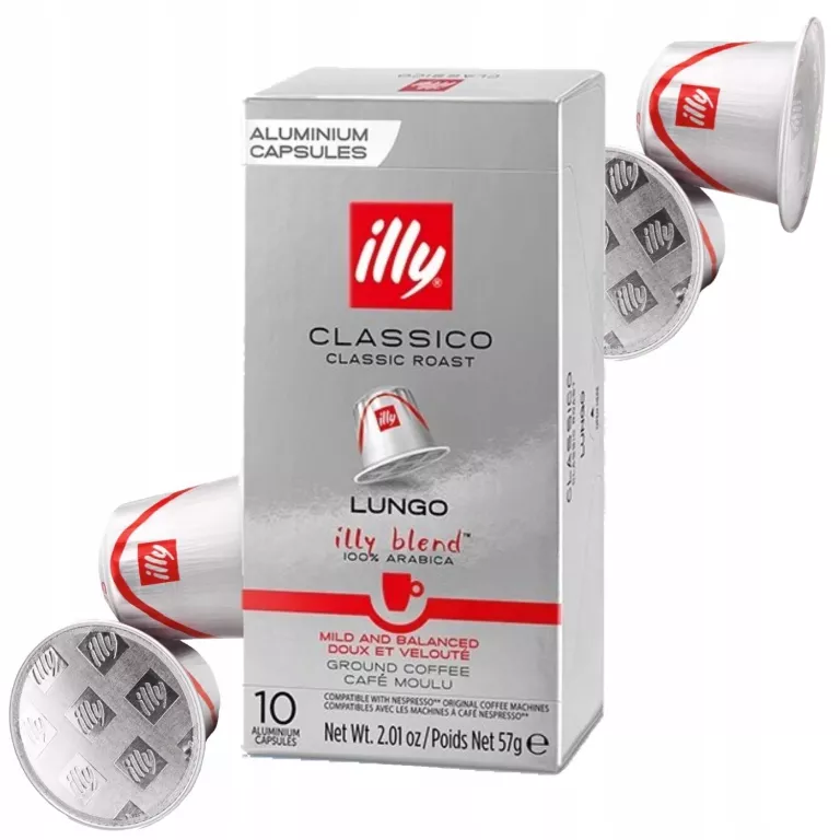 KAPSUŁKI DO NESPRESSO ILLY LUNGO CLASSICO 10 SZT. 8003753158730