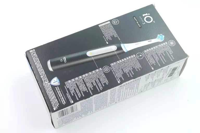 SZCZOTECZKA MAGNETYCZNA ORAL-B IO3 MATT BLACK KOMPLET JAK NOWA