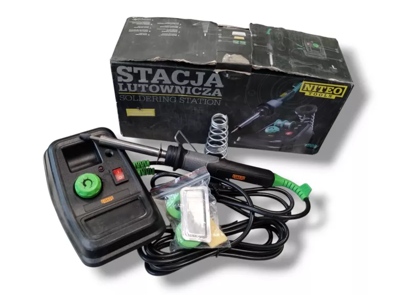 STACJA LUTOWNICZA NITEO TOOLS LUTOWNICA 48W 470'C + PUD