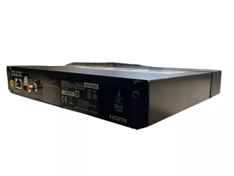 ODTWARZACZ BLU-RAY 3D SONY BDP-S5500