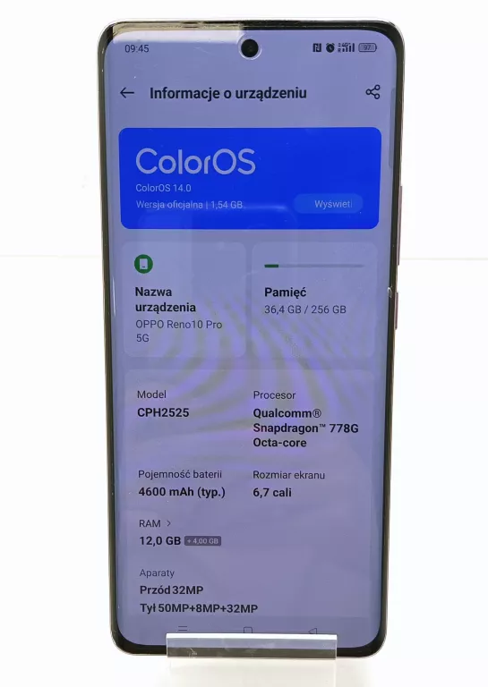 TELEFON OPPO RENO 10 PRO 5G