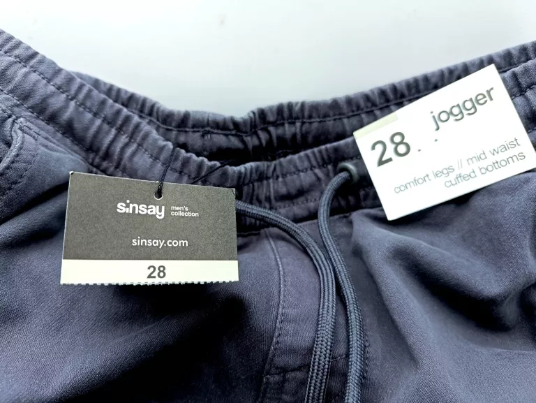 SPODNIE JOGGERY ROZMIAR 28